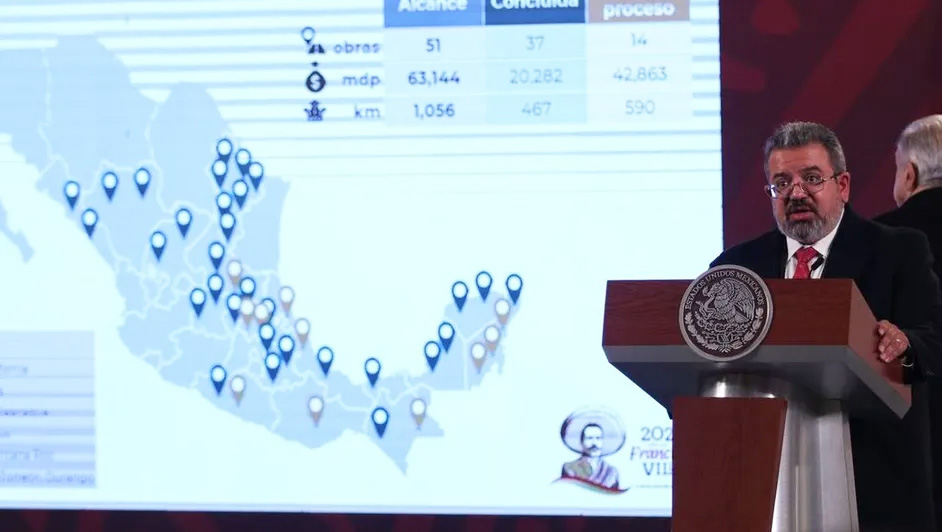 Jorge Nuño presenta avances del Plan de Infraestructura