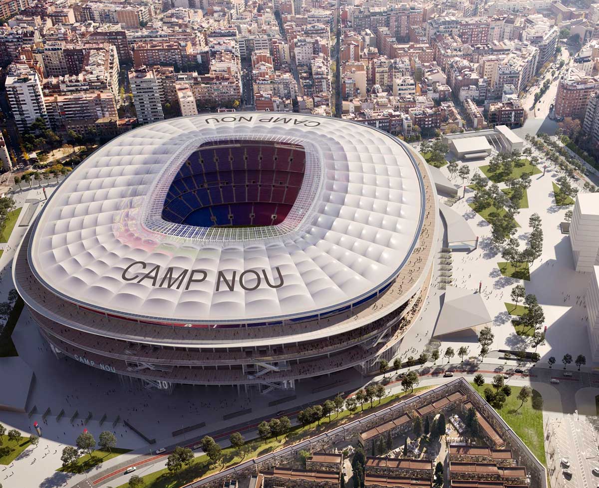 La capacidad total en el Camp Nou aumentará ligeramente