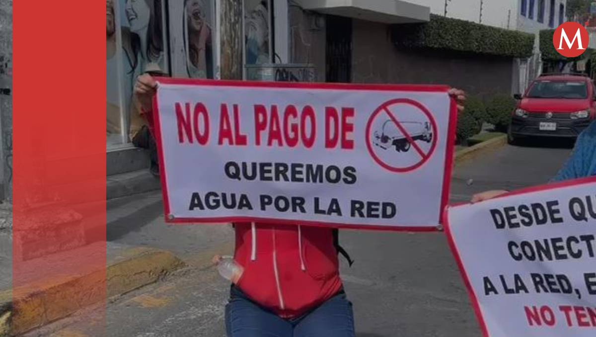 La protesta afectó el servicio de Mexibús | (Especial)