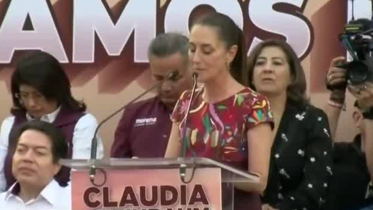 ¿Qué opina Karen Castrejón sobre el cierre de precampaña de Claudia Sheinbaum?