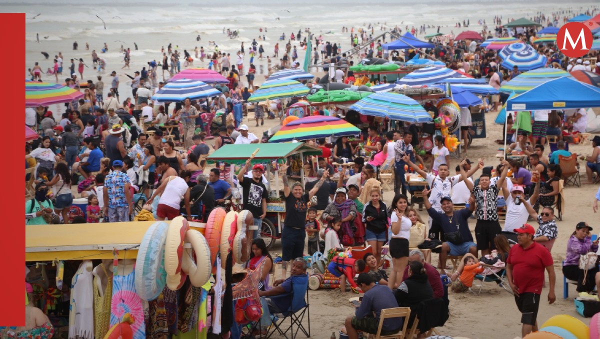 Playa Miramar, el principal destino turístico de Tamaulipas.