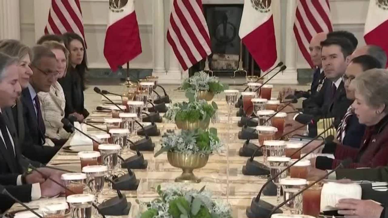 Alicia Bárcena se reúne con funcionarios en Washington para abordar la crisis migratoria