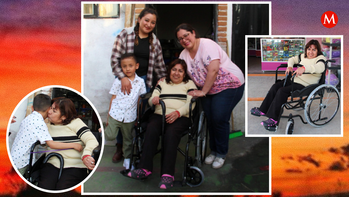 Donación de silla de ruedas cambia la vida a Beatriz Otero en Puebla | Melanie Torres