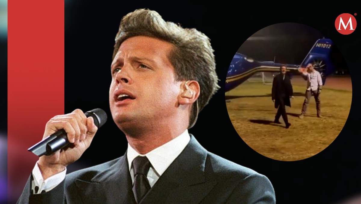 Luis Miguel detiene helicóptero por sus fans. | ESPECIAL