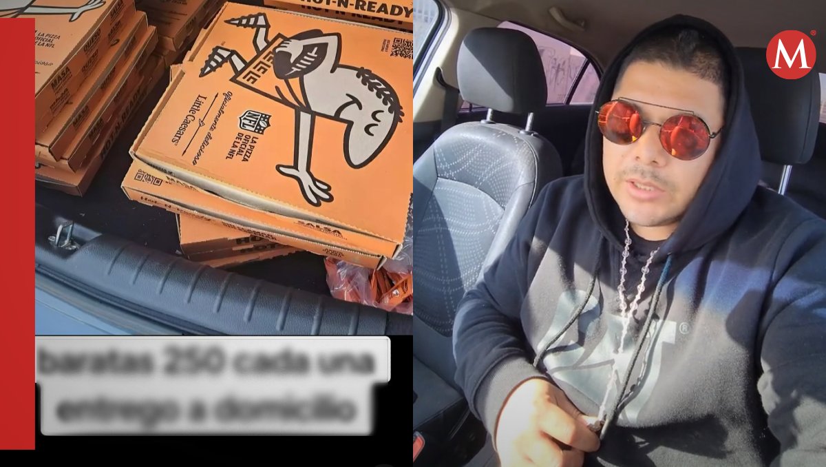 Revendedor de rosca de reyes ahora promociona pizza | Especial