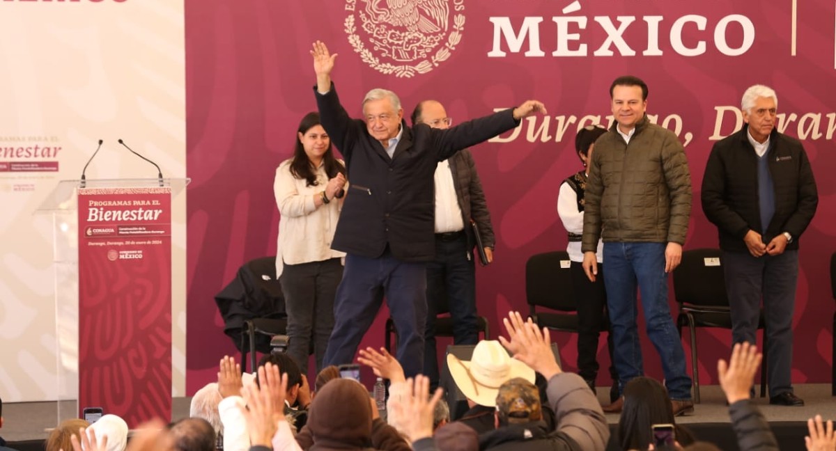 López Obrador tuvo una gira de trabajo en Durango. | Octavio Hoyos
