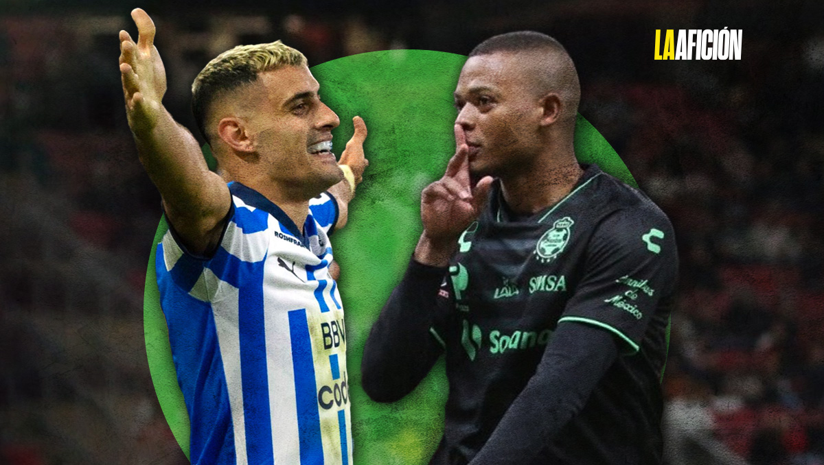 Santos y Rayados se enfrentan en la jornada 2 del Torneo Clausura 2024. (Especial)