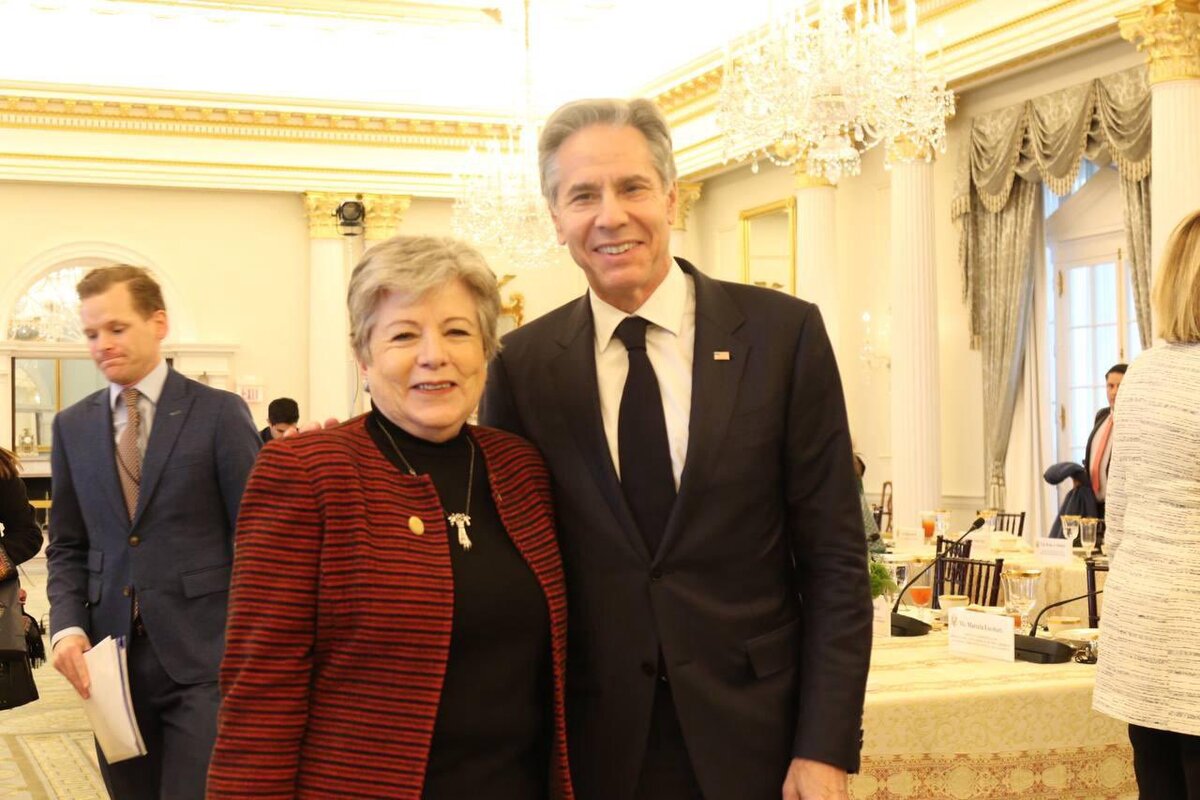 Estados Unidos felicita a México por resultados en migración. (Foto: @aliciabarcena)