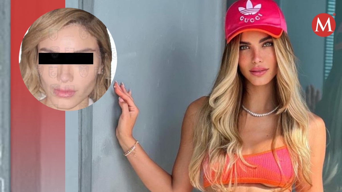 Aleska Génesis, modelo que arrestaron. | ESPECIAL