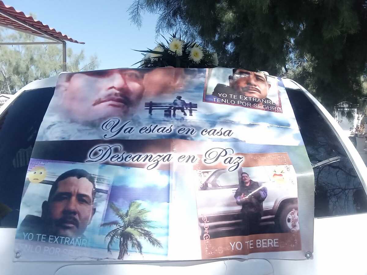 Jorge Luis Cardiel por fin pudo ser despedido por los suyos.