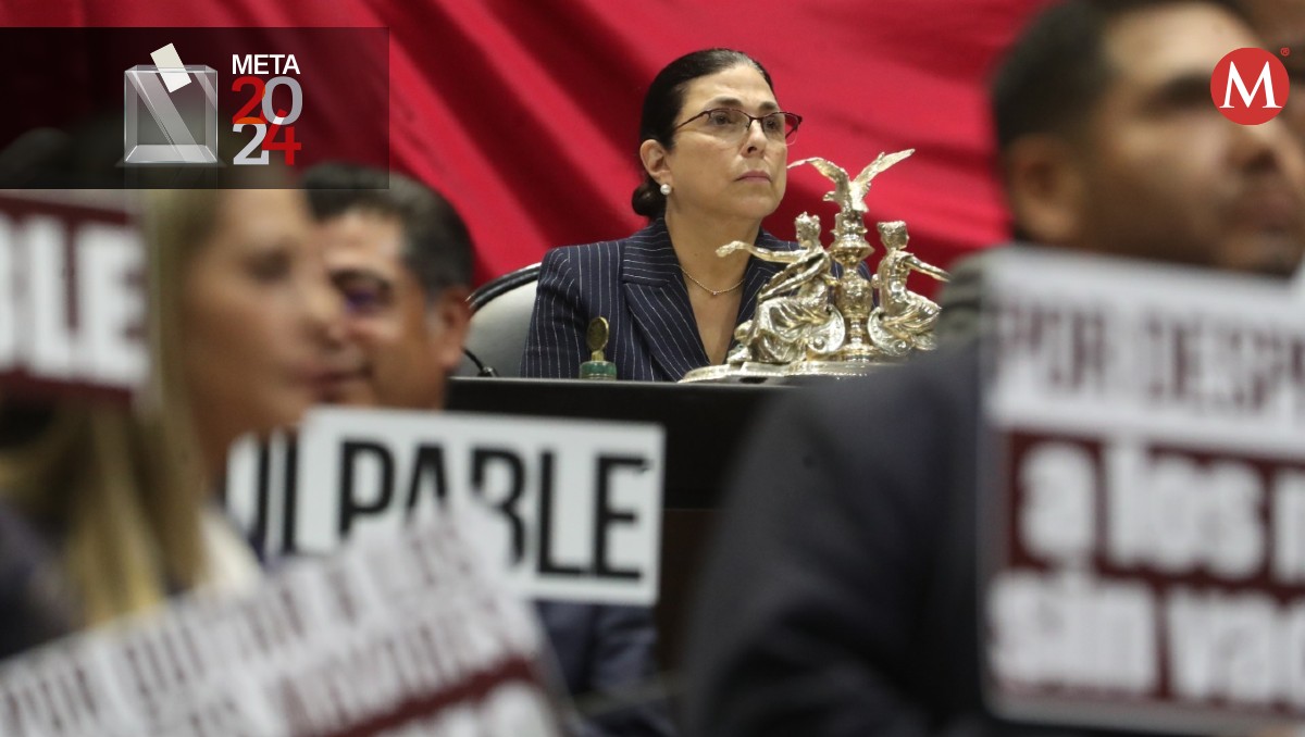 La presidenta de la Mesa Directiva de la Cámara de Diputados, Marcela Guerra. | Especial