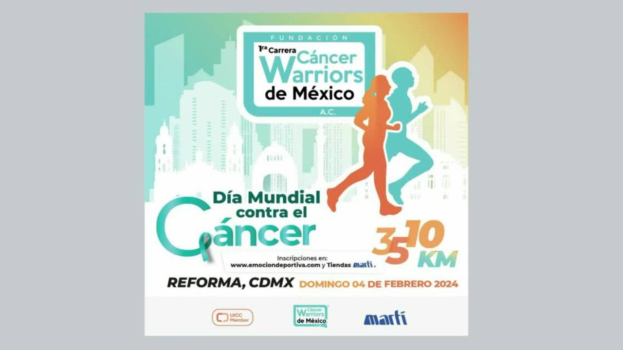 Se realizará la primera carrera de la fundación Cáncer Warriors México