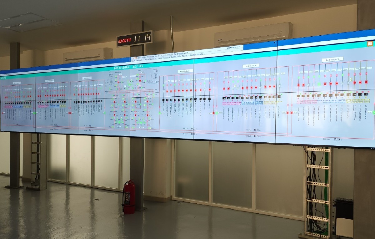 Nuevo sistema Scada del Metro de la CdMx (Foto: Alma Paola Wong)