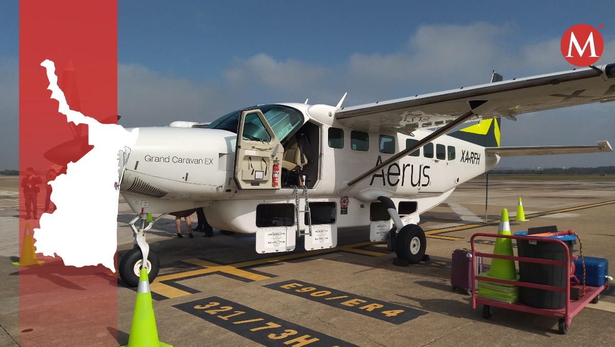 Aerus expandió sus frecuencias de vuelos a más aeropuertos de Tamaulipas. (Víctor Durán)