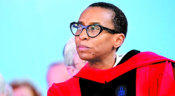 La destitución de Claudine Gay, la primera rectora negra de Harvard, es clave para el movimiento. REUTERS