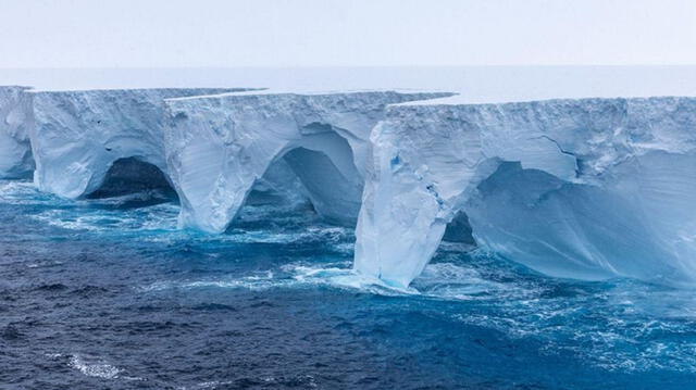Iceberg más grande del mundo. | Foto: Empresa Eyos.