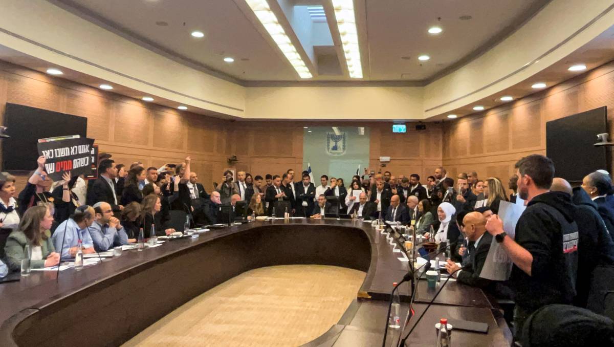 El Knéset (parlamento israelí) fue escenario de la manifestación | Reuters