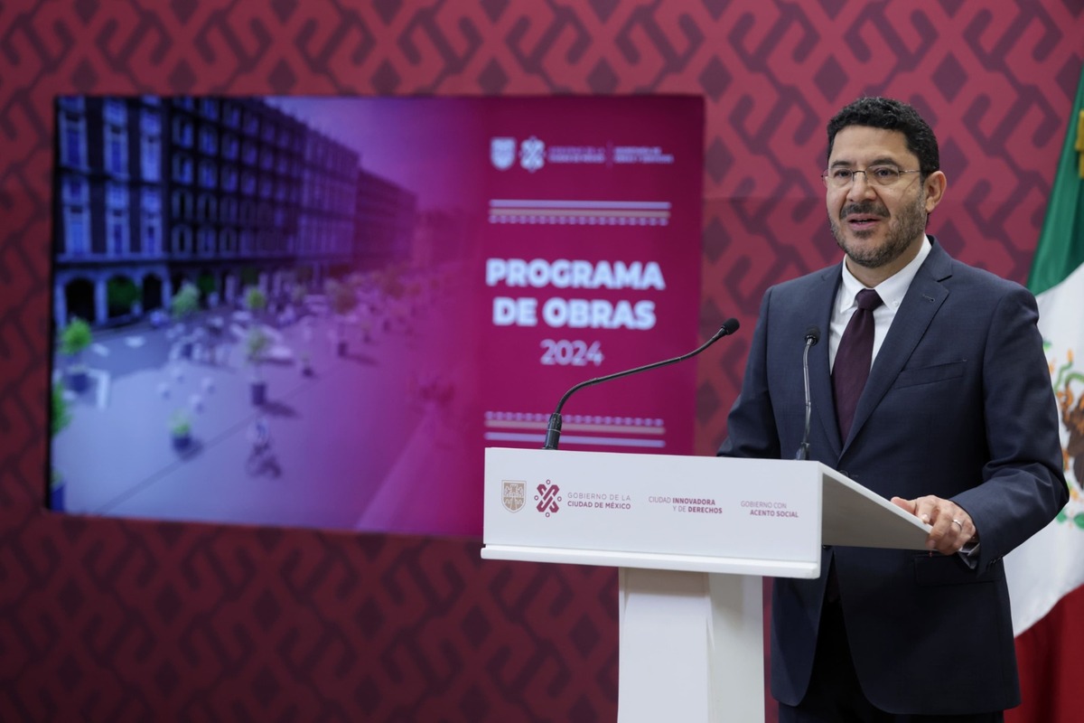 Martí Batres, jefe de Gobierno de CdMx.
