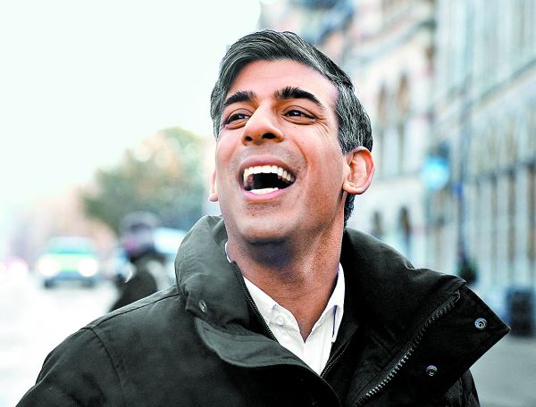 Rishi Sunak, primer ministro británico. Reuters
