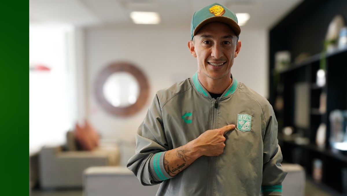 Andrés Guardado llega a León