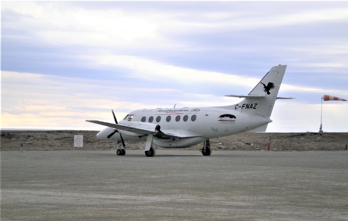 Avión de Northwestern Air (Redes sociales)