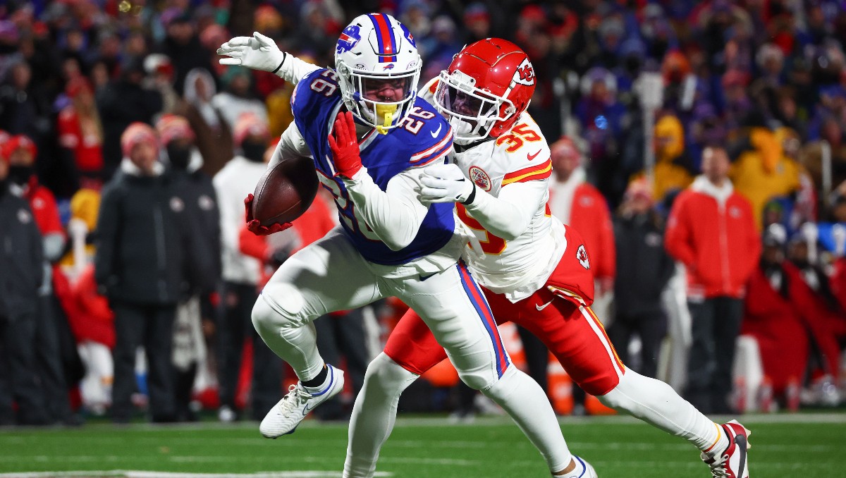 Bills y Chiefs se enfrentaron en la Ronda Divisional de la NFL 2024 (AP)