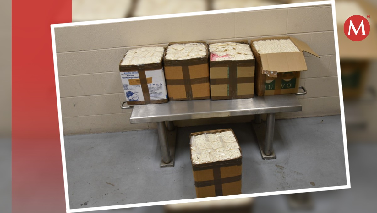 Decomisan más de 100 libras de tramadol en frontera con Tamaulipas