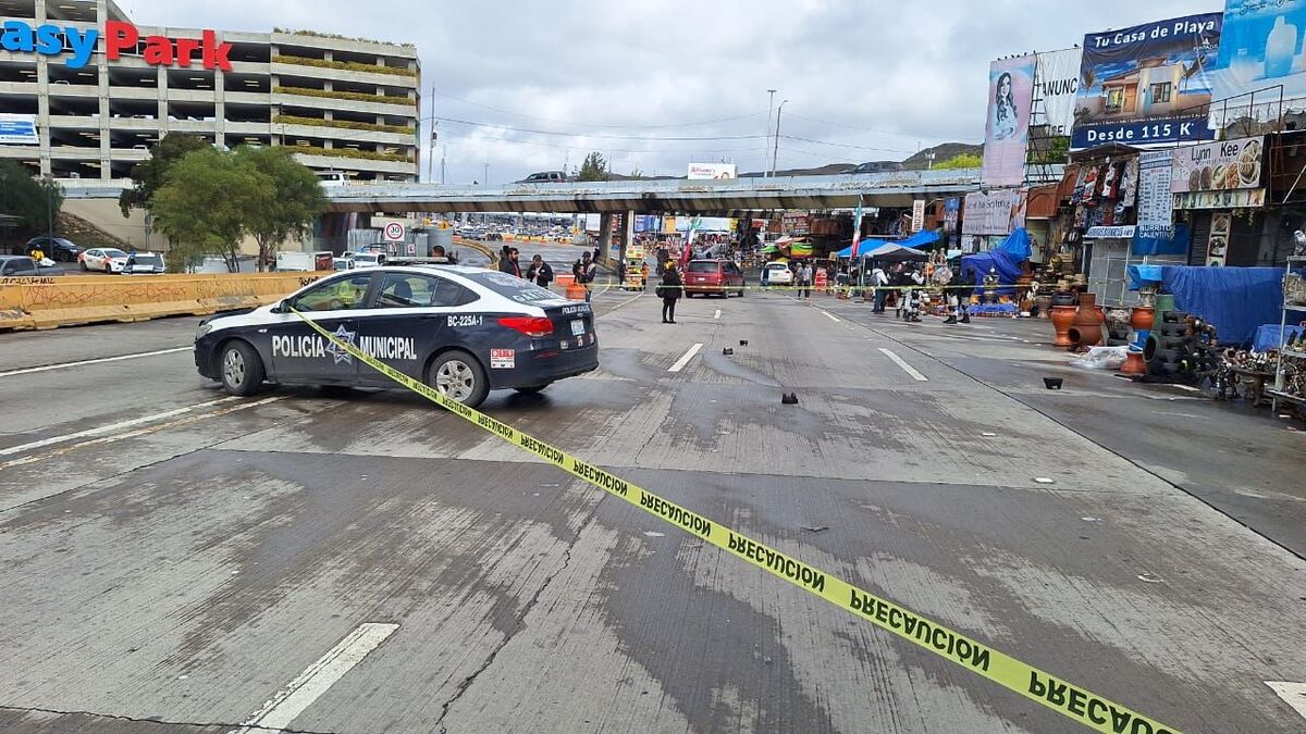 Se desata ataque armado en cruce fronterizo Tijuana-San Diego | Especial