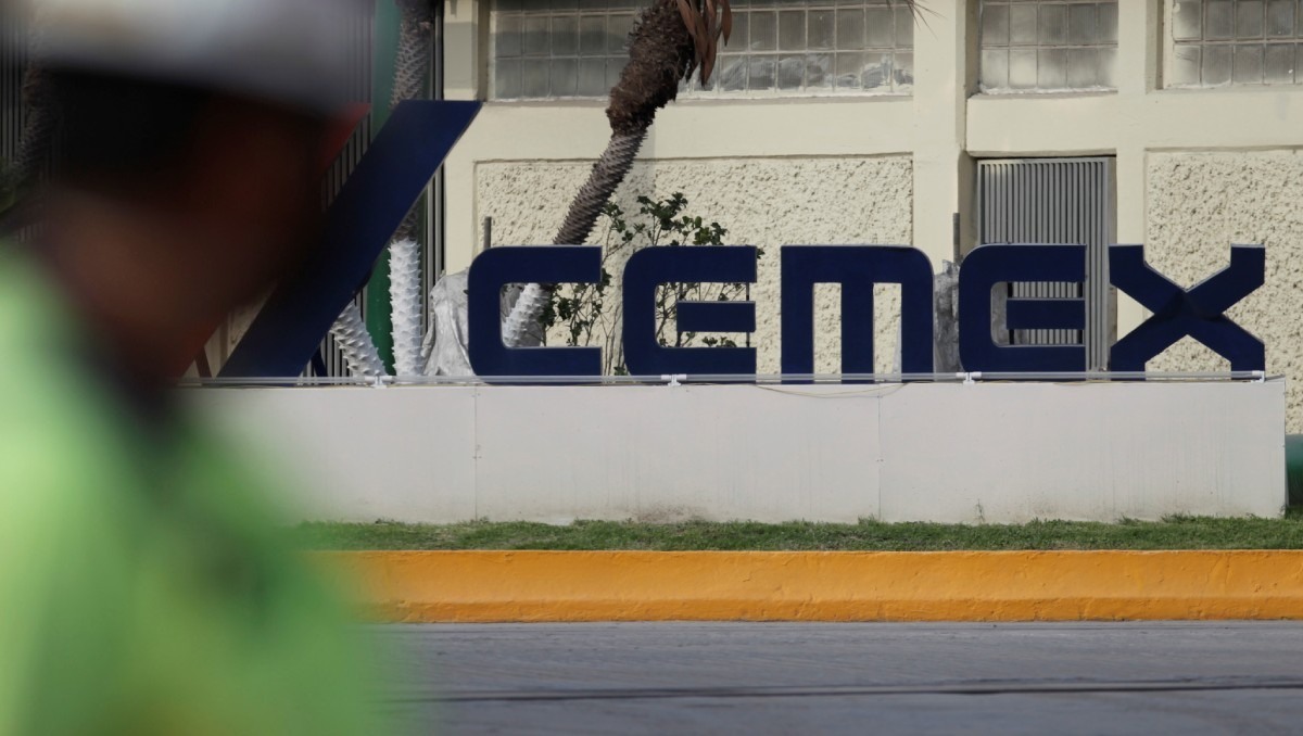 Logotipo de Cemex en Monterrey, Nuevo León. Foto (Reuters)