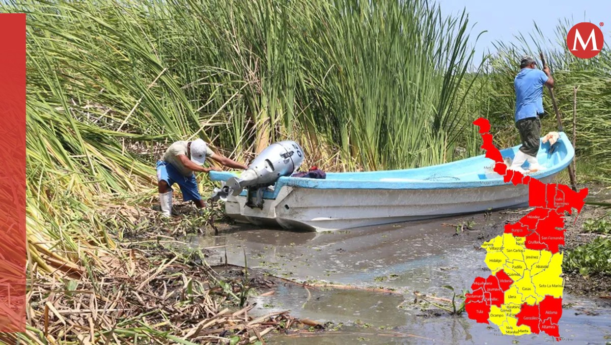 Suman 26 municipios de Tamaulipas con sequía en este 2024