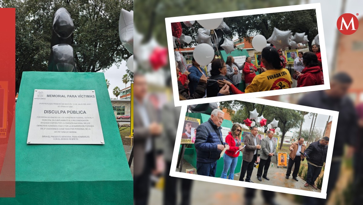 Inauguran memorial de víctimas de desaparición forzada en Nuevo Laredo
