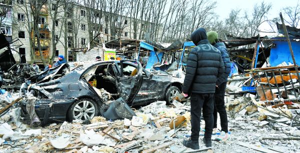 La invasión de Rusia a Ucrania, una de las grandes crisis a escala global. AFP