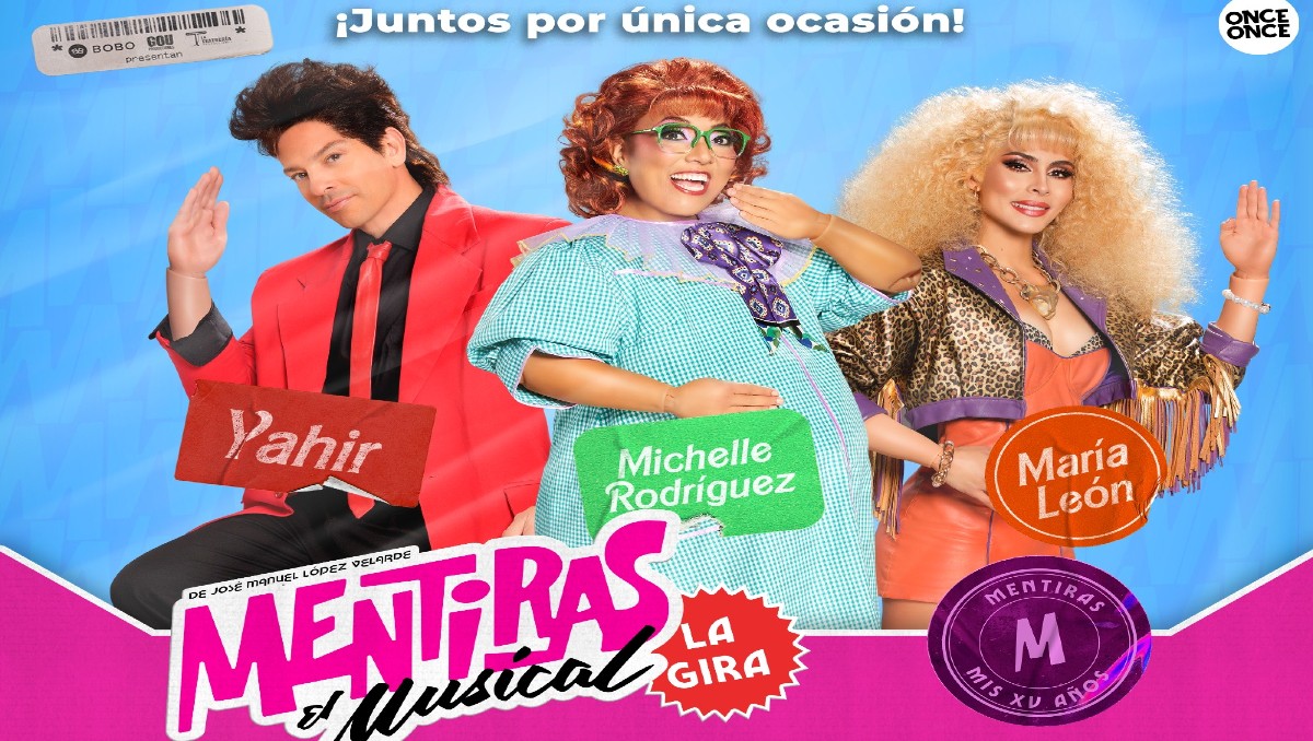 Mentiras, el musical en Explanada Pachuca.