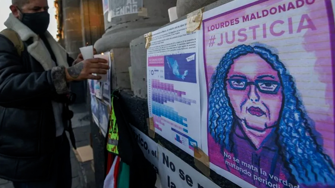 Recuerdan a Lourdes Maldonado, periodista asesinada, con vigilia en Tijuana