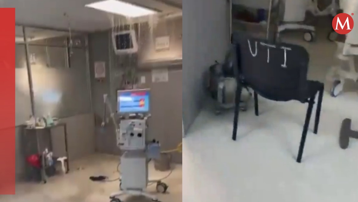 En Sonora, lluvias provocan inundaciones en hospital de ISSSTE | Especial