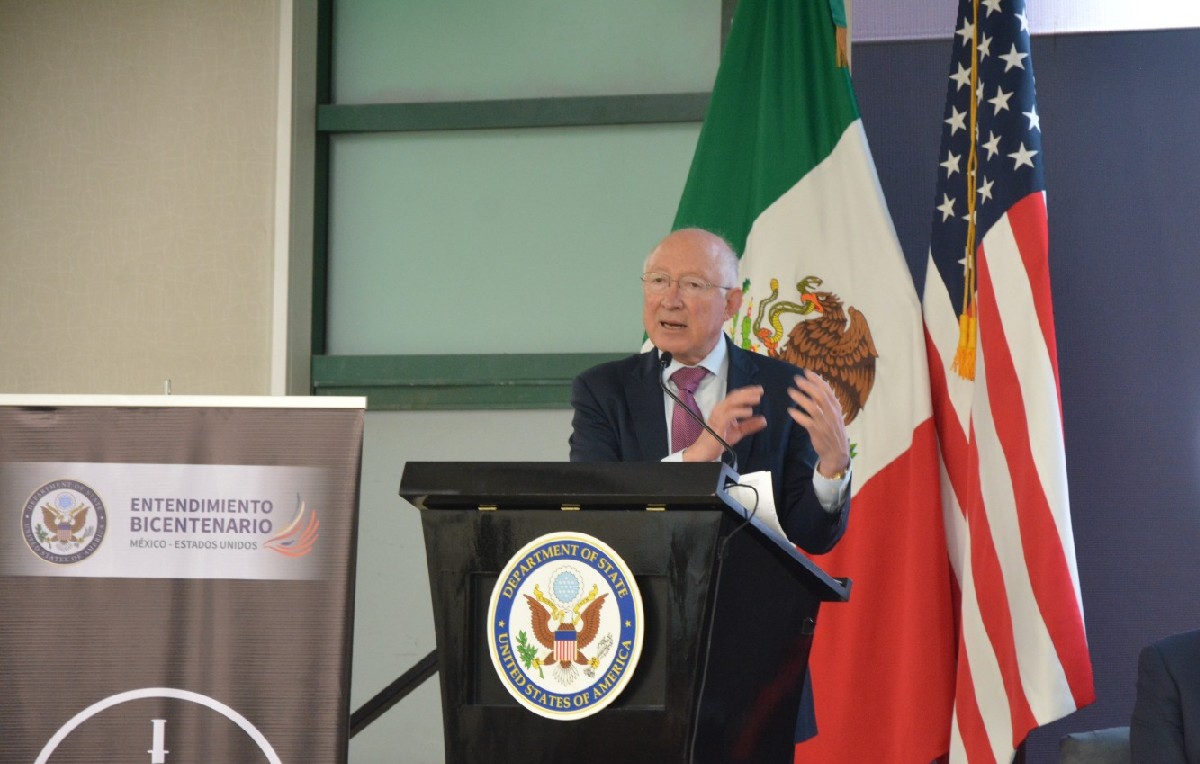 Embajador de Estados Unidos en México, Ken Salazar (X/@USAmbMex)