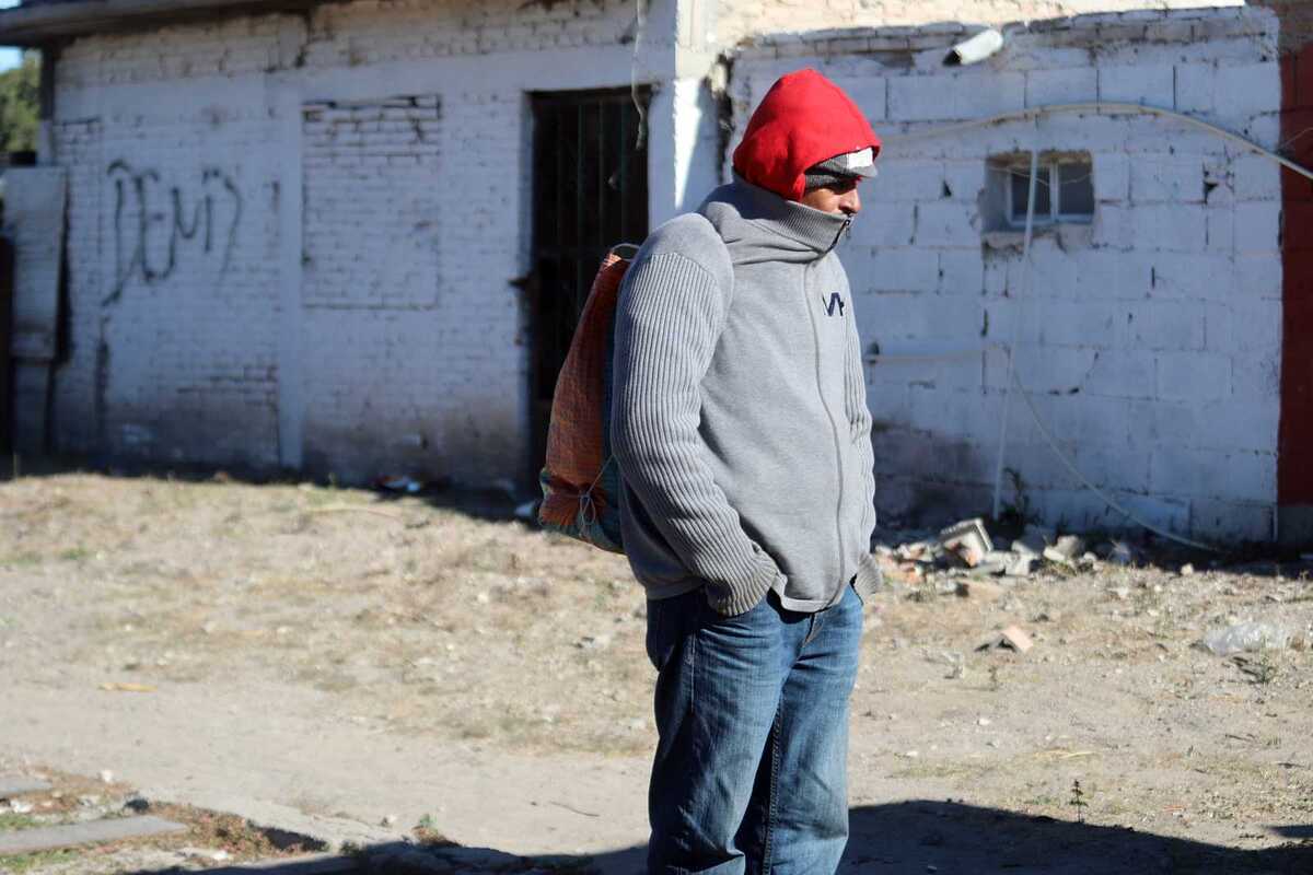 Migrantes en La Laguna. (Rolando Riestra)