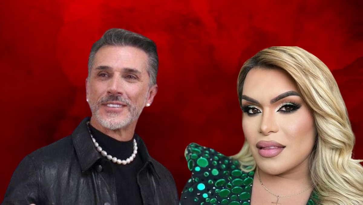 Sergio Mayer y Wendy Guevara