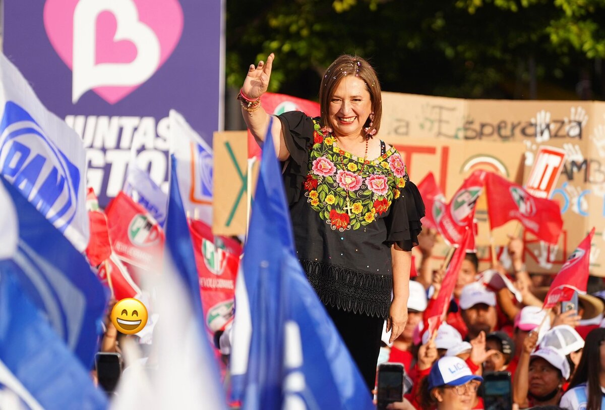 Xóchitl Gálvez, aspirante presidencial de Fuerza y Corazón por México. | Foto: Especial