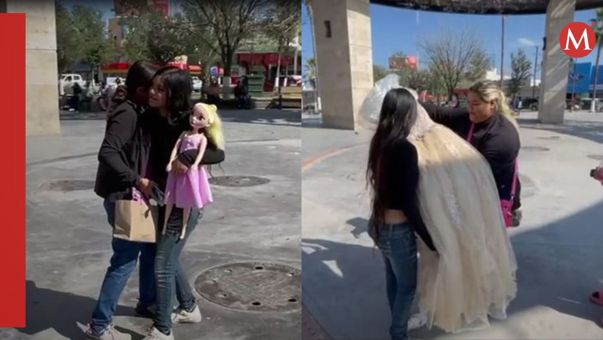 XV años en plaza pública de Monclova, Coahuila.