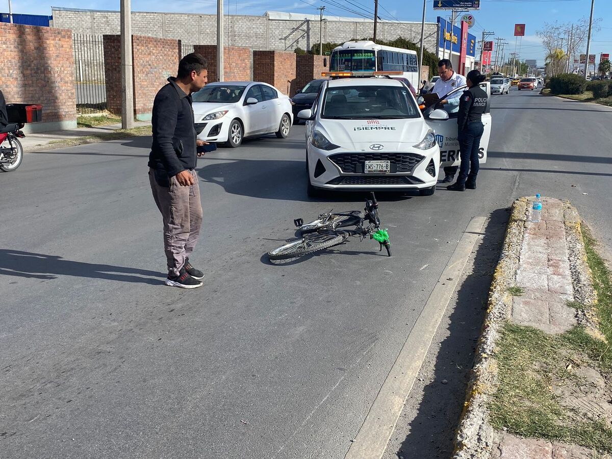 El accidente ocurrió sobre el bulevar Rodriguez Triana. (Especial)