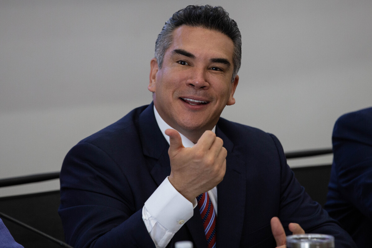 Alejandro Moreno, presidente nacional del PRI, en las instalaciones del INE | Octavio Hoyos
