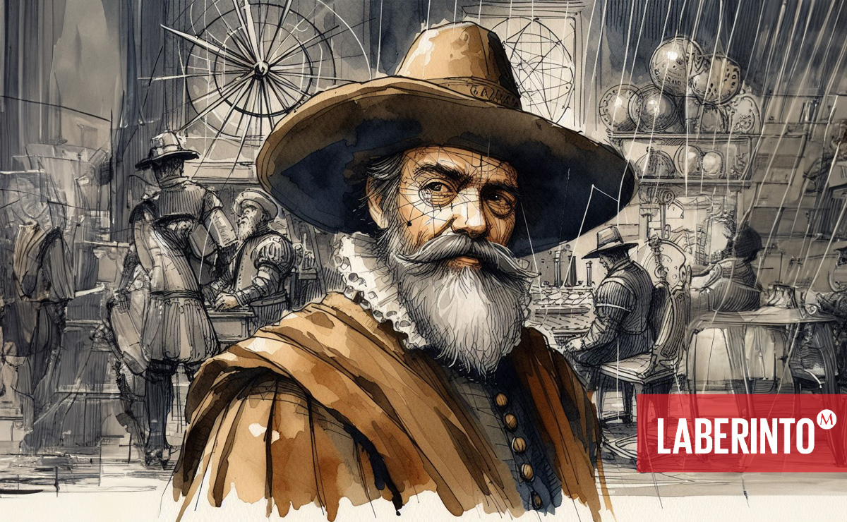 'Don Quijote de la Mancha', de Miguel de Cervantes, es considerada la primera novela moderna. (Ilustración: Simón Serrano)