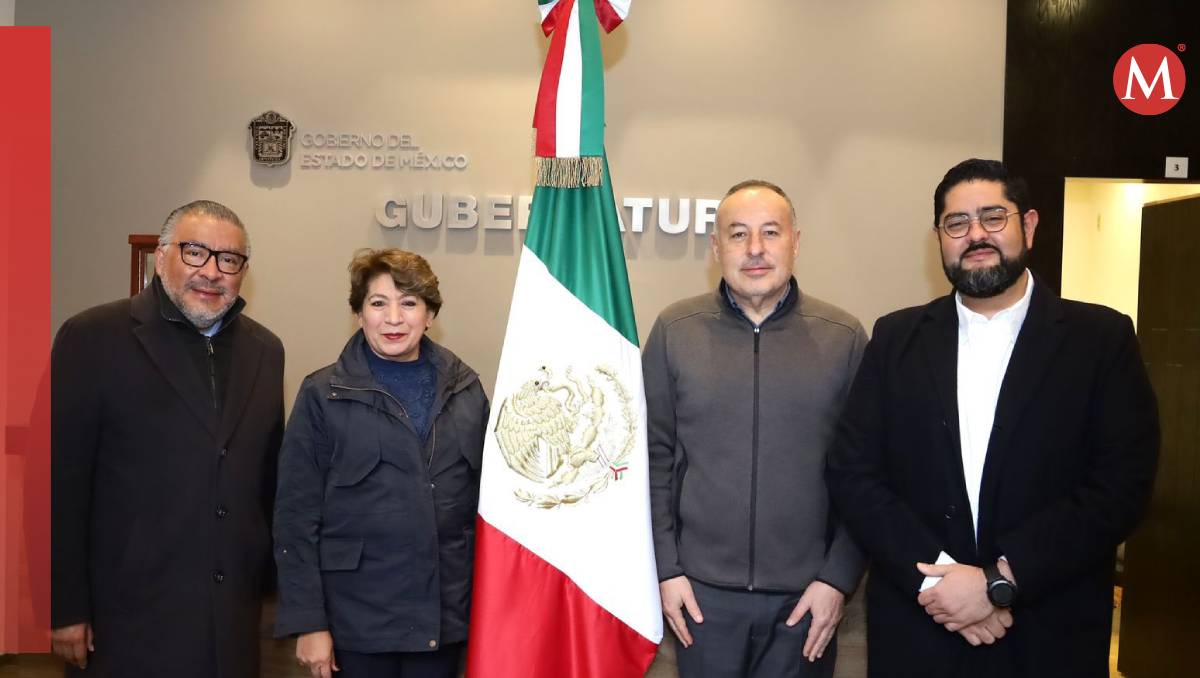 La gobernadora Delfina Gómez, el fiscal José Luis Cervantes, el secretario Horacio Duarte y Andrés Andrade, jefe de la Policía mexiquens | (Especial)