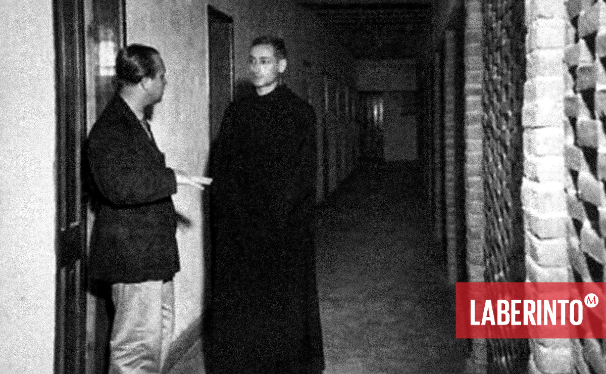 Gregorio Lemercier, a la derecha. (Cortesía: Archivo Santa María de la Resurrección)