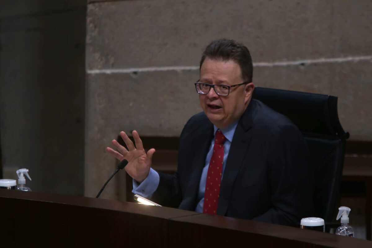 Magistrado Felipe de la Mata Pinzaña. (Ariana Pérez)