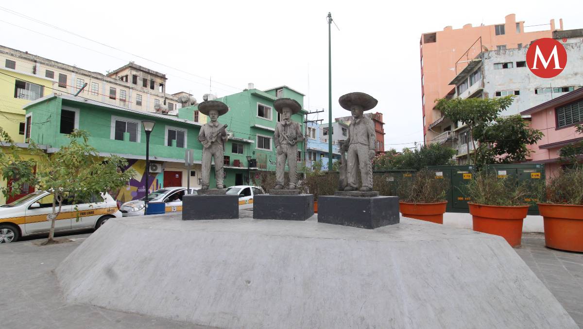 Tampico espera realizar mejoras en zona aledaña a Plaza del Mariachi. (Yazmín Sánchez)