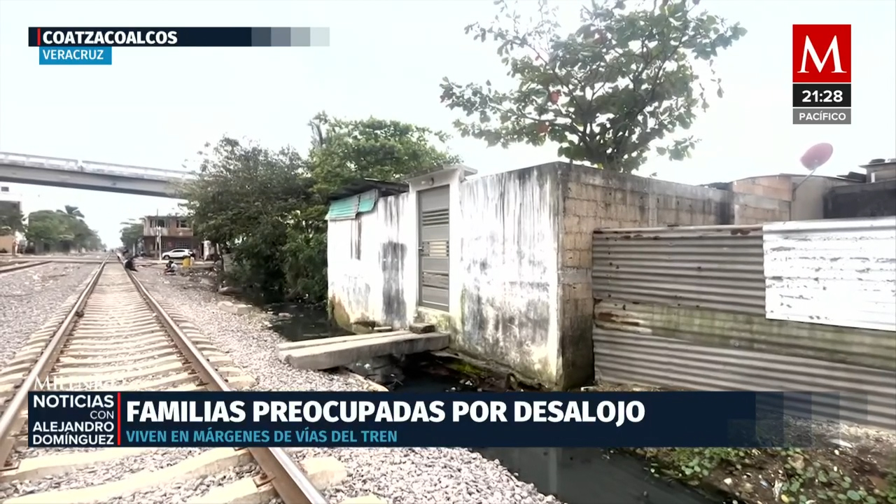 Cientos de familias de Veracruz serán desalojadas por la construcción del Tren Interoceánico