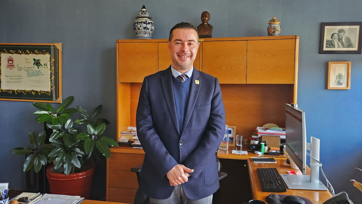Mario Ernesto Patrón Sánchez, rector de la Ibero Puebla | Elvia García