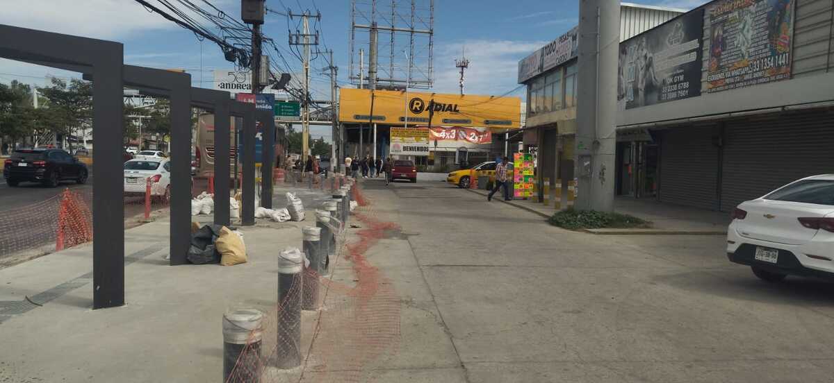 Estaciones de López Mateos. (Diana Barajas)